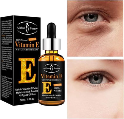 Aichun Beauty Brightening Vitamin-e Face Serum For All Face – 30ml | Vitamin-e Whitening & Brightening Face Serum