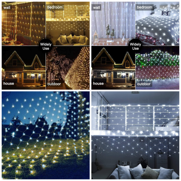 Net Outdoor Mesh Fairy Light For Decoration Waterproof 1.5×1.5 Meter Direct Electric