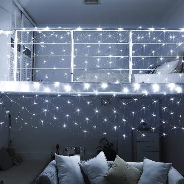 Net Outdoor Mesh Fairy Light For Decoration Waterproof 1.5×1.5 Meter Direct Electric