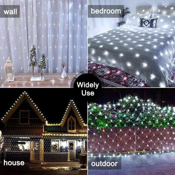 Net Outdoor Mesh Fairy Light For Decoration Waterproof 1.5×1.5 Meter Direct Electric