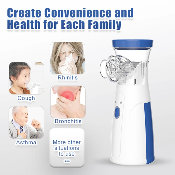 Portable Nebulizer For Asthma Inhaler Nebulizer Machine For Kids And Adults Medical Asthma Nebulizer